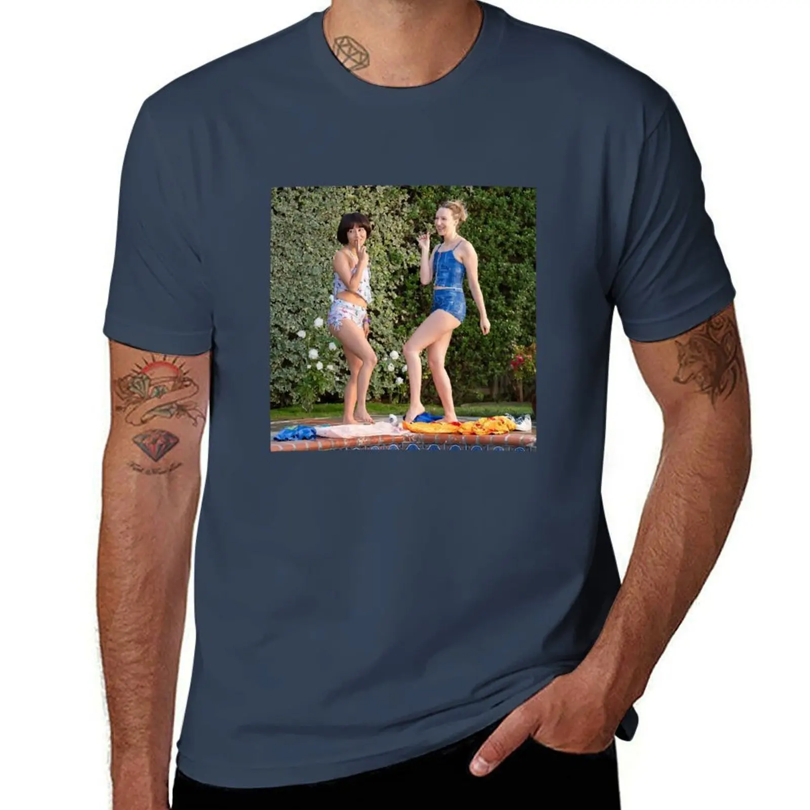 Pen15 Maya y Anna pool Camiseta camisetas estampadas para hombre camisetas para hombre pack Camiseta de algodón