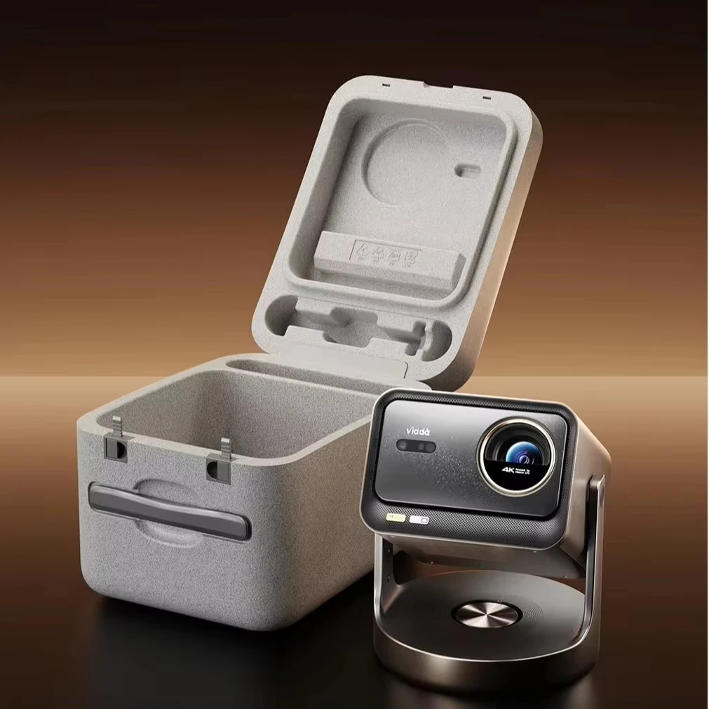 Hisense Vidda C3 Ultra 4K Projetor de cor tripla 3200CIVA 3D IMAX DLP Beamer 1.67x Zoom óptico Projetor de home theater