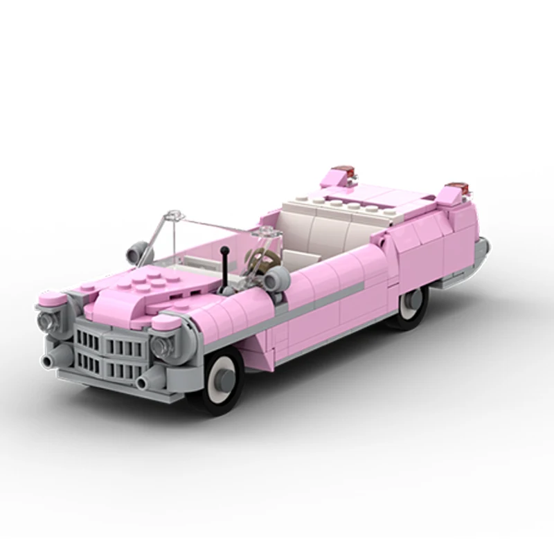 Speed Racing Car Model MOC Building Bricks Convertible Sports Car Modular Technology Holiday Gifts Assemble Toys Suit Ideal Gift