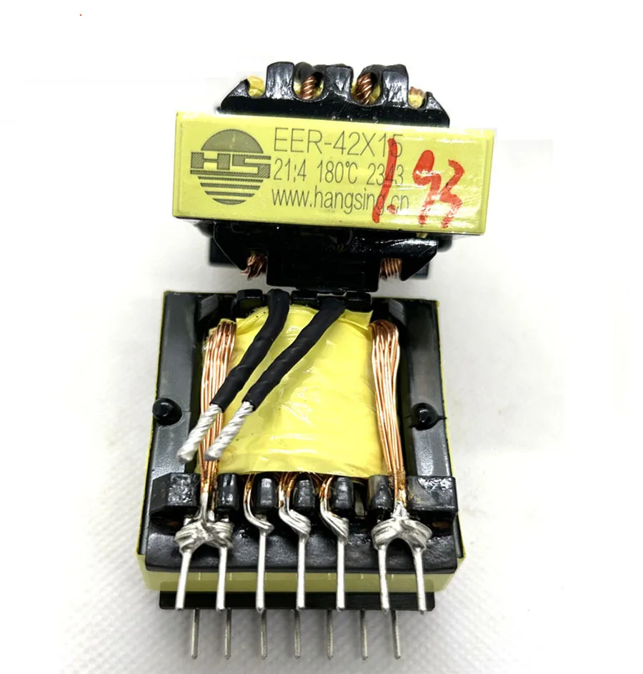 1PC Pulse Transformer HS EER42x15 21:4 180°C 2343 For Inverter Arc TIG Welding Machine Rectifier Board 14 feet