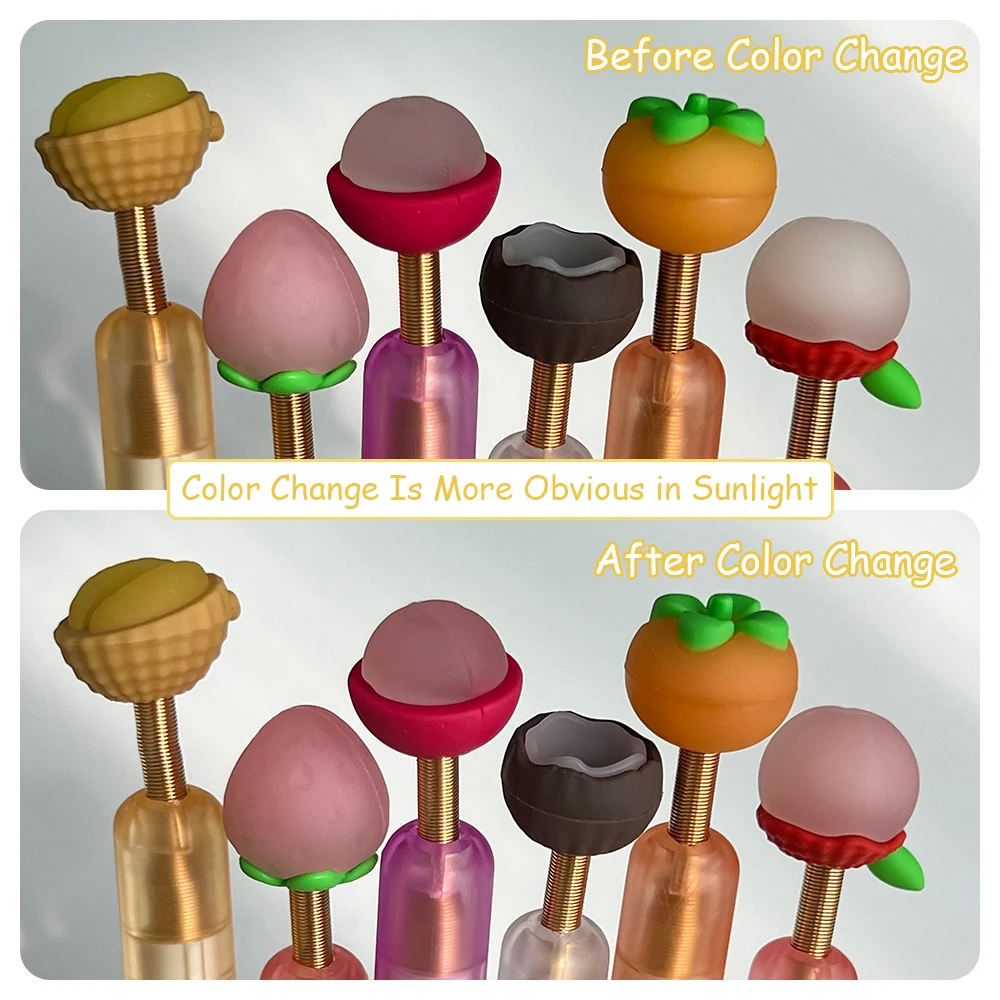 

Набор из 6 светящихся гелевых ручек 0,5 мм: забавные фруктовые быстросохнущие ручки, креативные светящиеся в темноте ручки для учебы и офиса