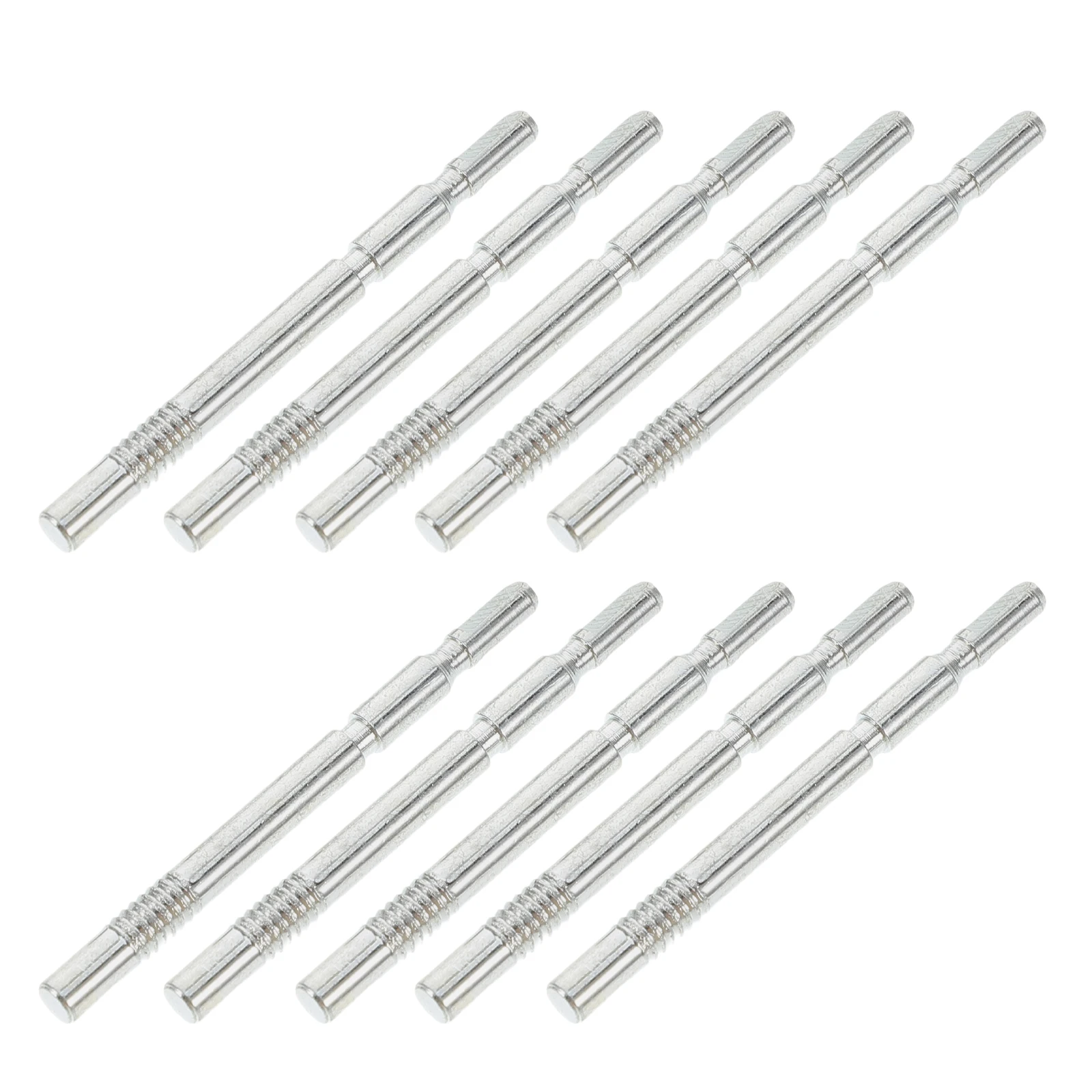 

10 Pcs Music Ring Movement Parts Transmission Insert Shaft Replacement Musical Instrument Accessories Box Shafts