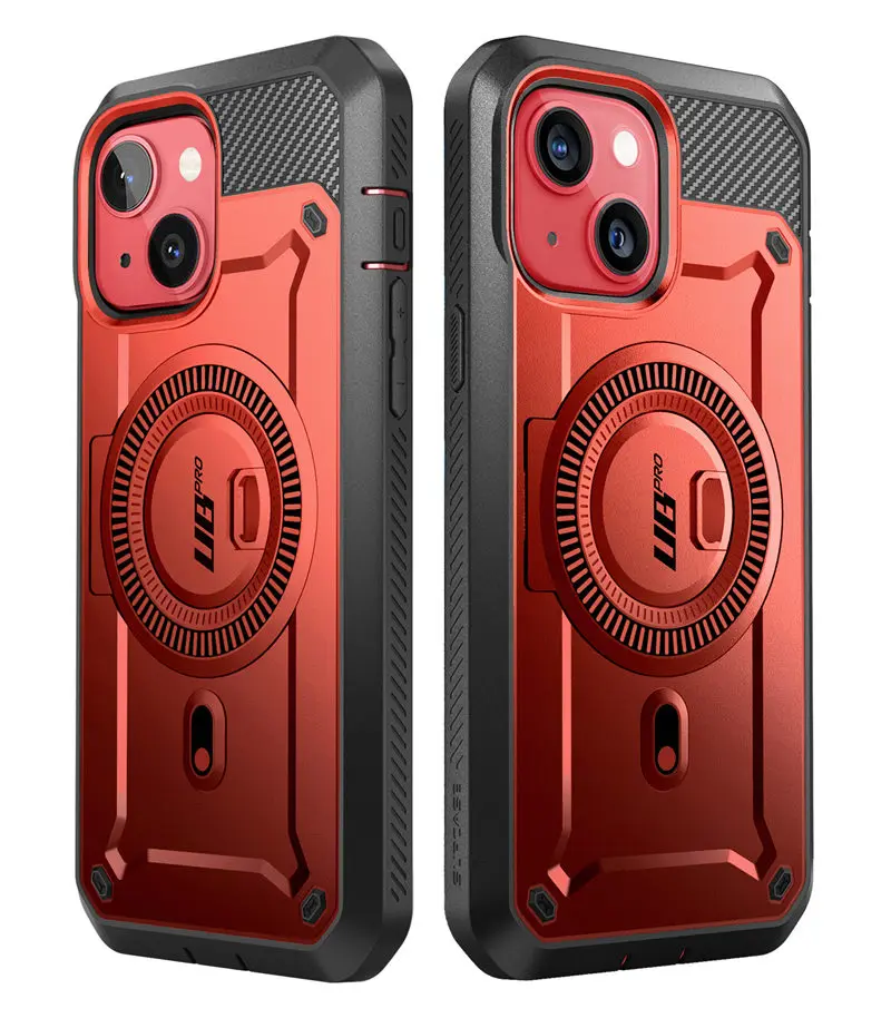 SUPCASE for iPhone 15/14/13 Case 6.1 inch 2023 UB Pro Mag Full Body Rugged Case Cover with Built-in Screen Protector