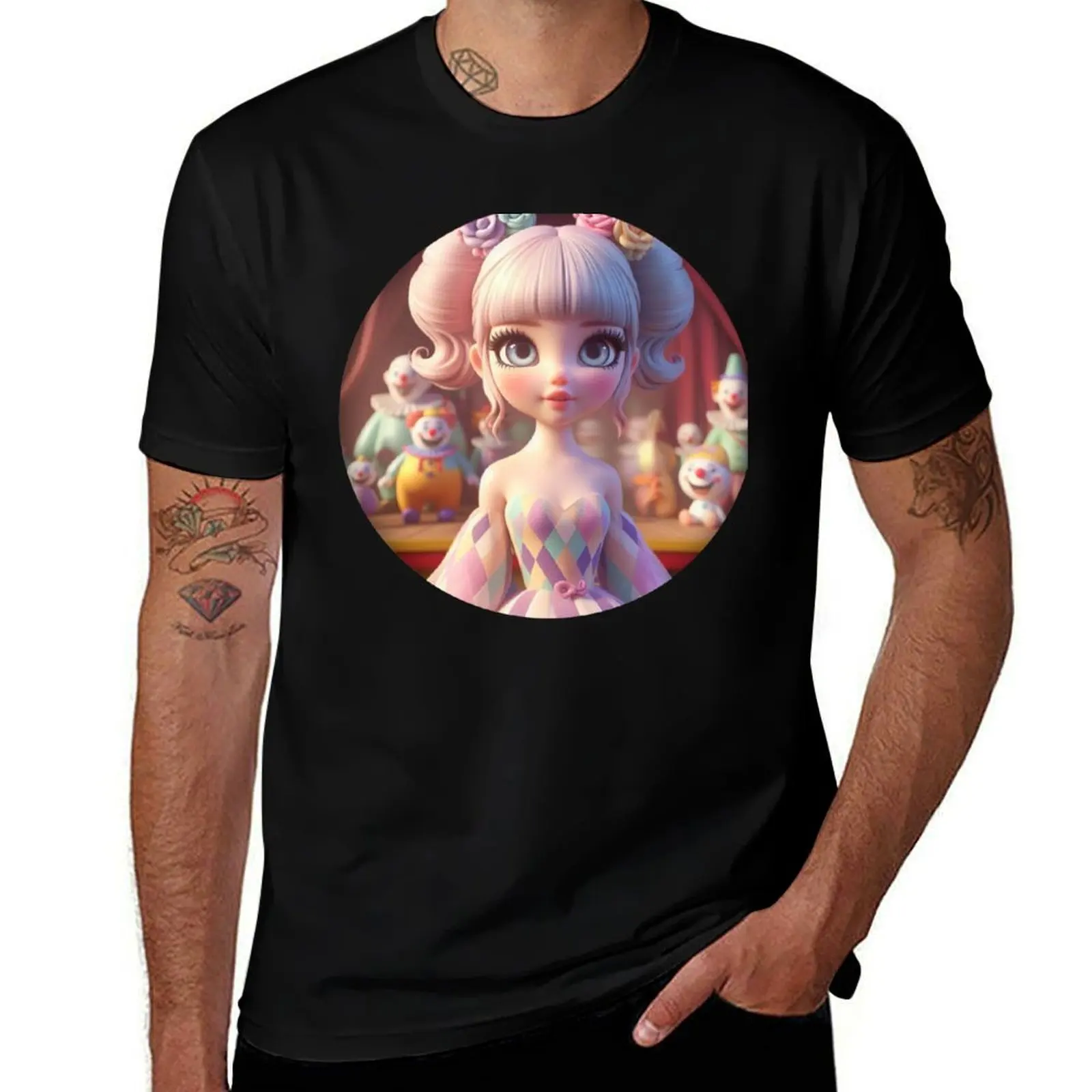 

Whimsical Circus Dreamscape – Fantasy Performer & Clowns T-Shirt shirts graphic essential t shirt mens white t shirts