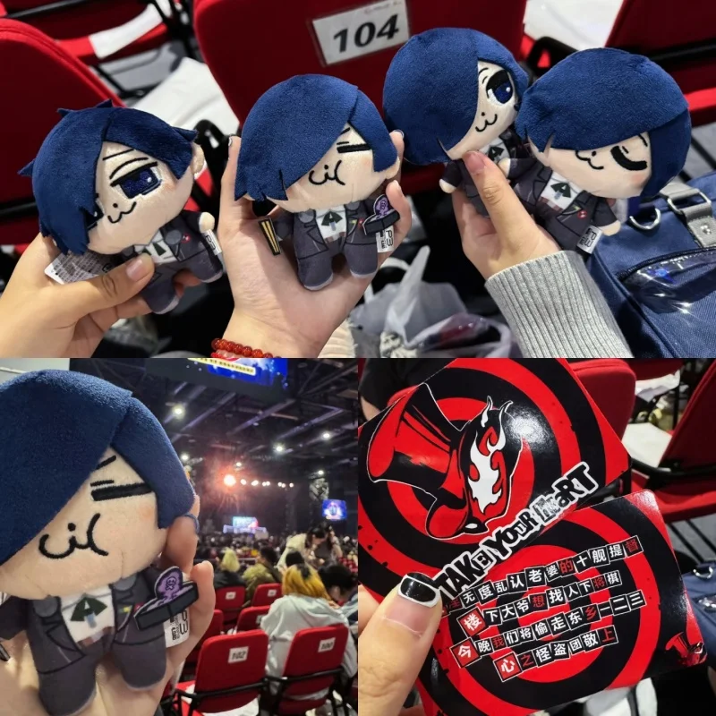 

Оригинальная плюшевая игрушка Sega P5r, 3 персонажа Royal, Такеши Окая, плюшевый брелок, украшение, подарок, игрушка, плюшевая кукла Persona 3 Royal