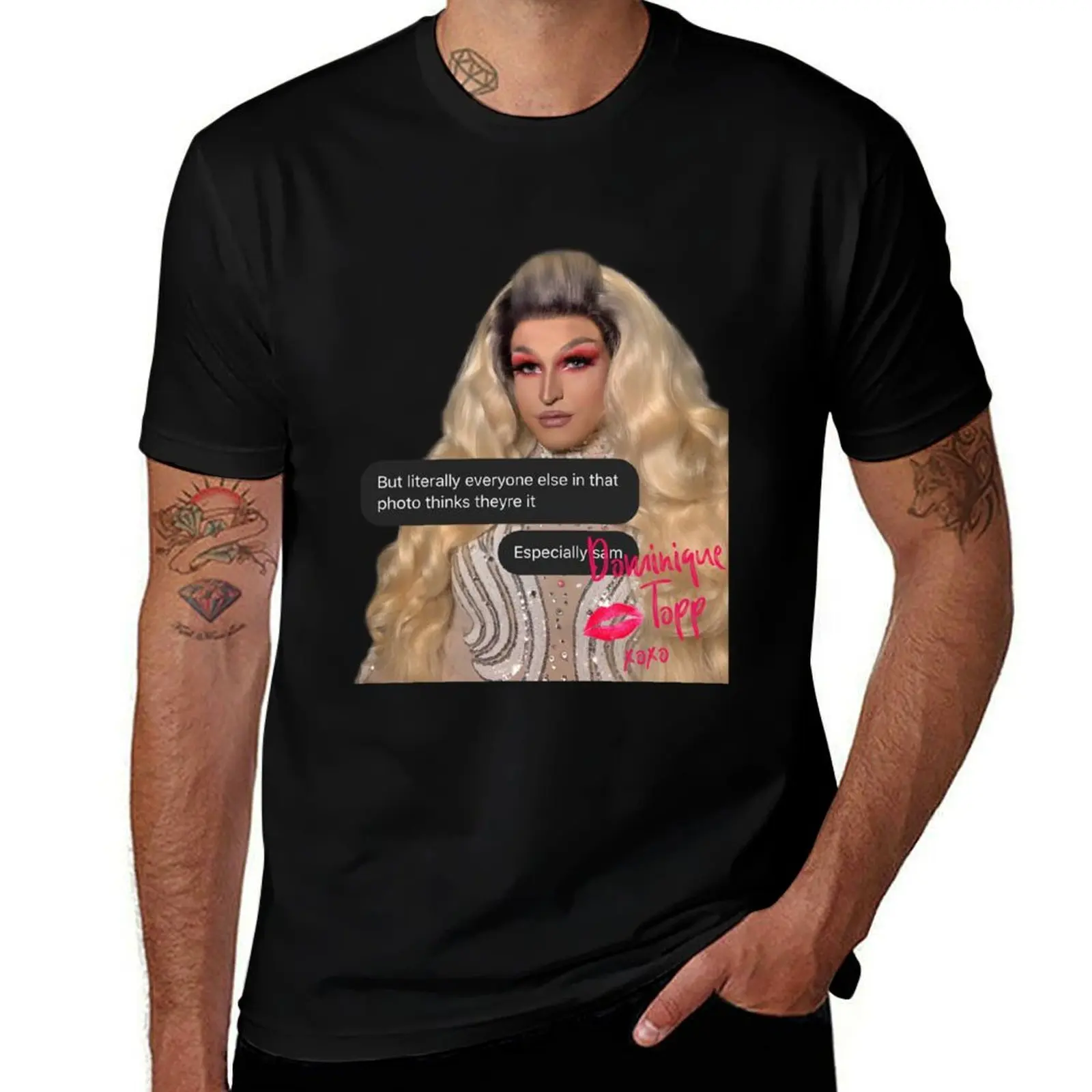 Especially... Dominique Topp T-Shirt Plus Size Non-Shrink T-Shirt