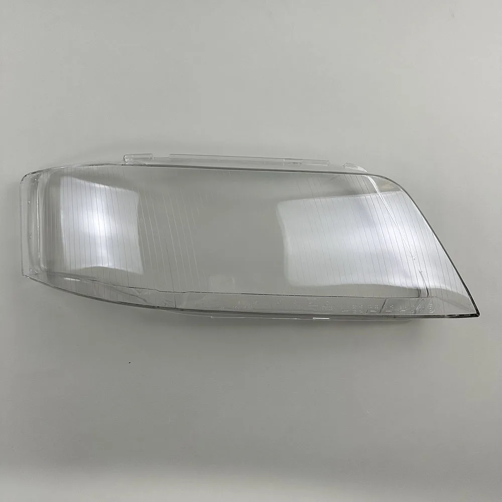 For Audi A6 C5 1999 2000 2001 2002 Transparent Headlight Cover Headlamp Shell Clear Lens Plexiglass Replace Original Lampshade