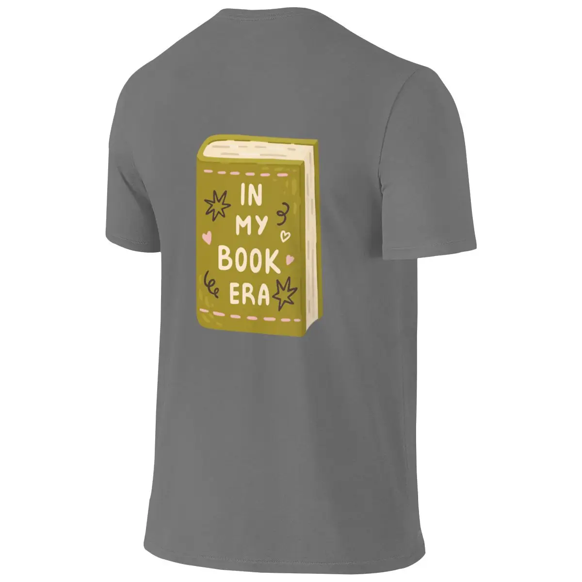 In My Book Era Breathable Reversible T-shirt Casual Versatile Niche Cotton Tee