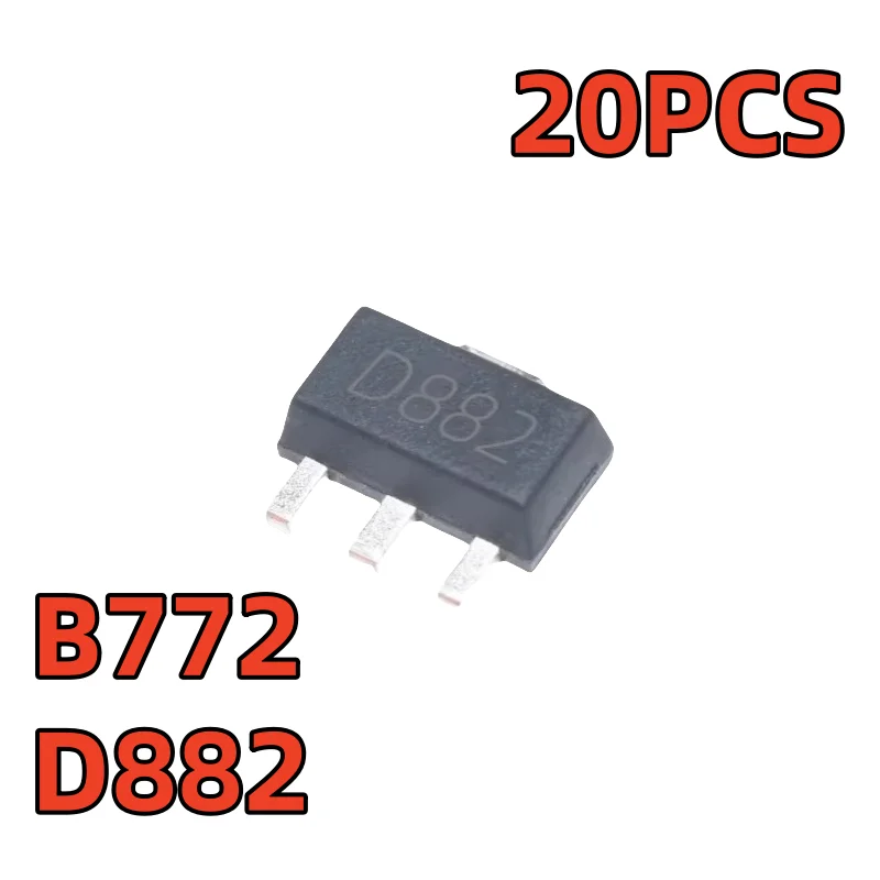 20PCS/LOT B772 D882…