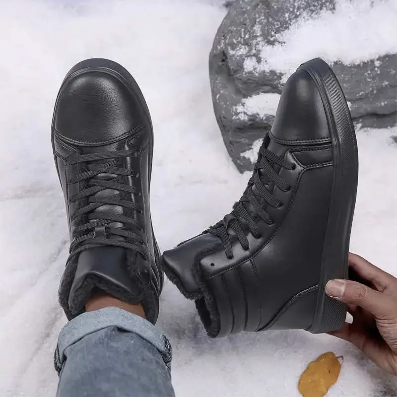 Very Warm Dark Men For Basketball Casual Walking Sneakers Black Sports Shoes Everything Special Offers Girl Snow Boots