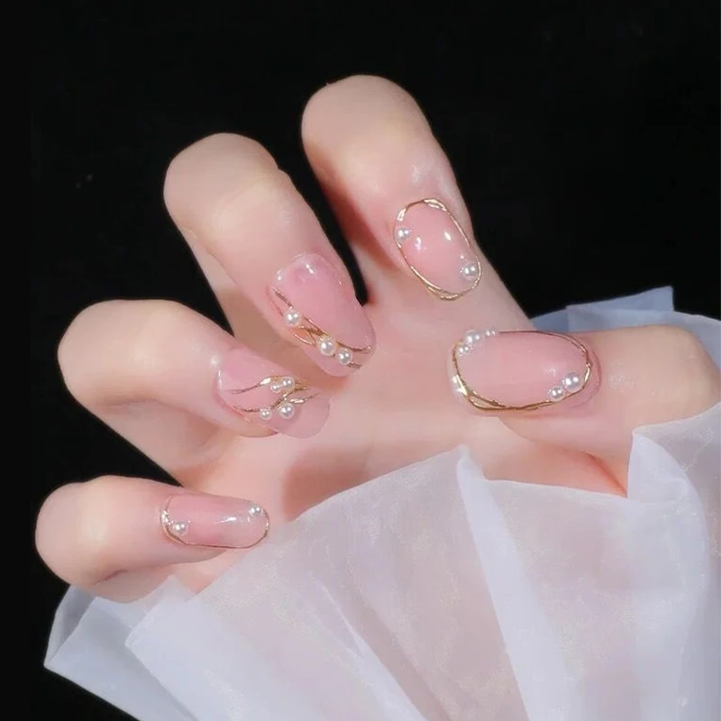 2-16mm Halbrunde ABS-Imitationsperlen, flache Acrylperlen für DIY-Bastelarbeiten, Nagelkunst, Ornamente, Kleidungszubehör – Detail 5