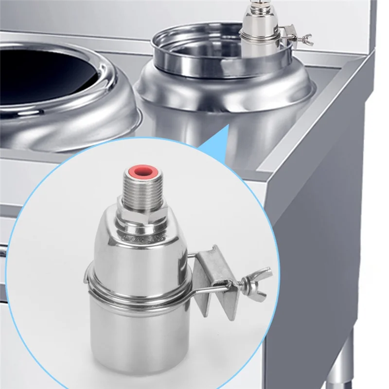 

【НОВИНКА】3/4 дюйма серебряный поплавковый клапан для бассейна с автоматическим заполнением, полностью автоматический поплавковый клапан контроля уровня воды, мини поплавковый клапан