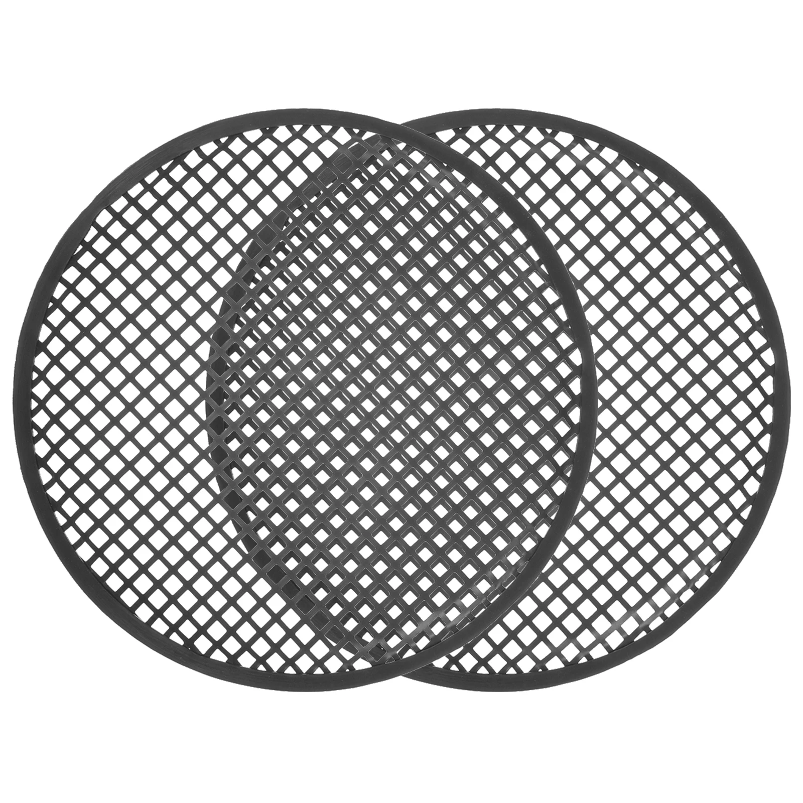 

2pcs Car Speaker Mesh Cover Audio Speaker Nets Iron Grille Replacement Durable Protection Accessories Long Term Use Easy Install