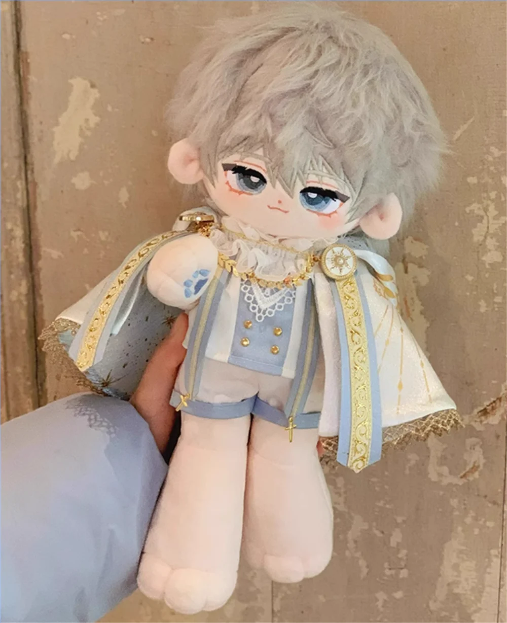 원래 잘 생긴 Seer 서양 마술 양복 20cm 인형 장난감 망토 의상 옷 코스프레 KN 어린이 선물