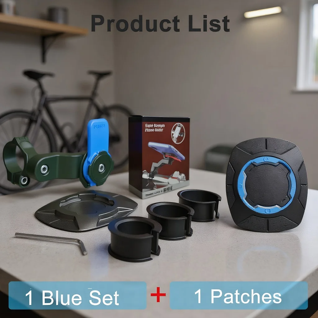 

Quick Release for Scooter Bicycle, Motorcycle Phone Mount, Security Stand Handlebar Mirror Mount, Shockproof Bike Phone Holder,