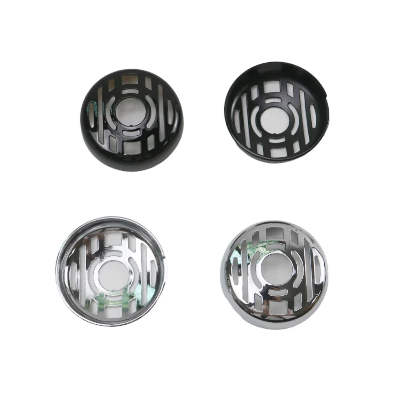 Black/Chrome Motorcycle Rear Turn Signal Protect Cover for Harley Sportster 883 1200 X48 Road Glide