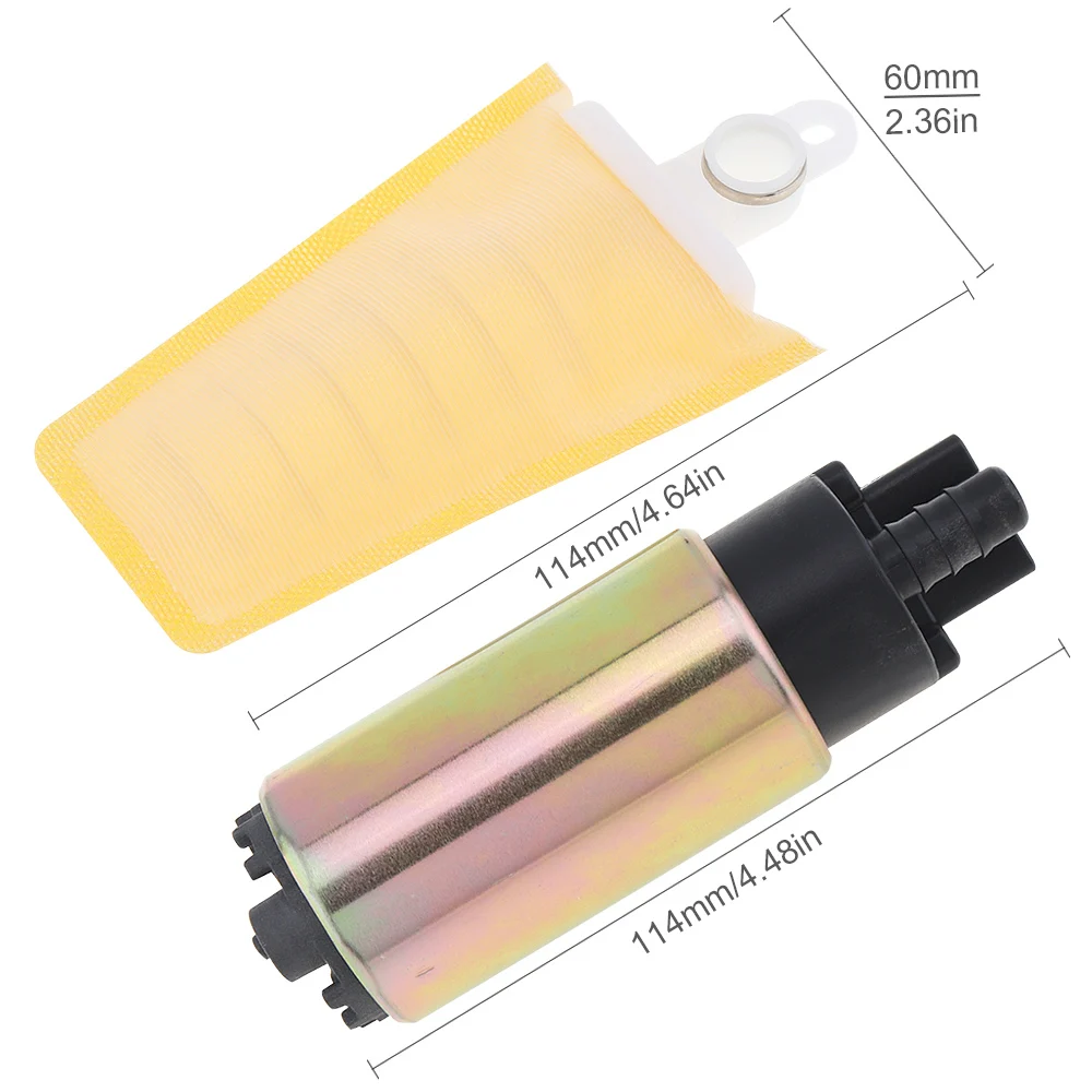 23221-46070 255Lph High Flow Universal In tank Gas-oline Fuel Pump Fit for TOYOTA HYUNDAI MAZDA