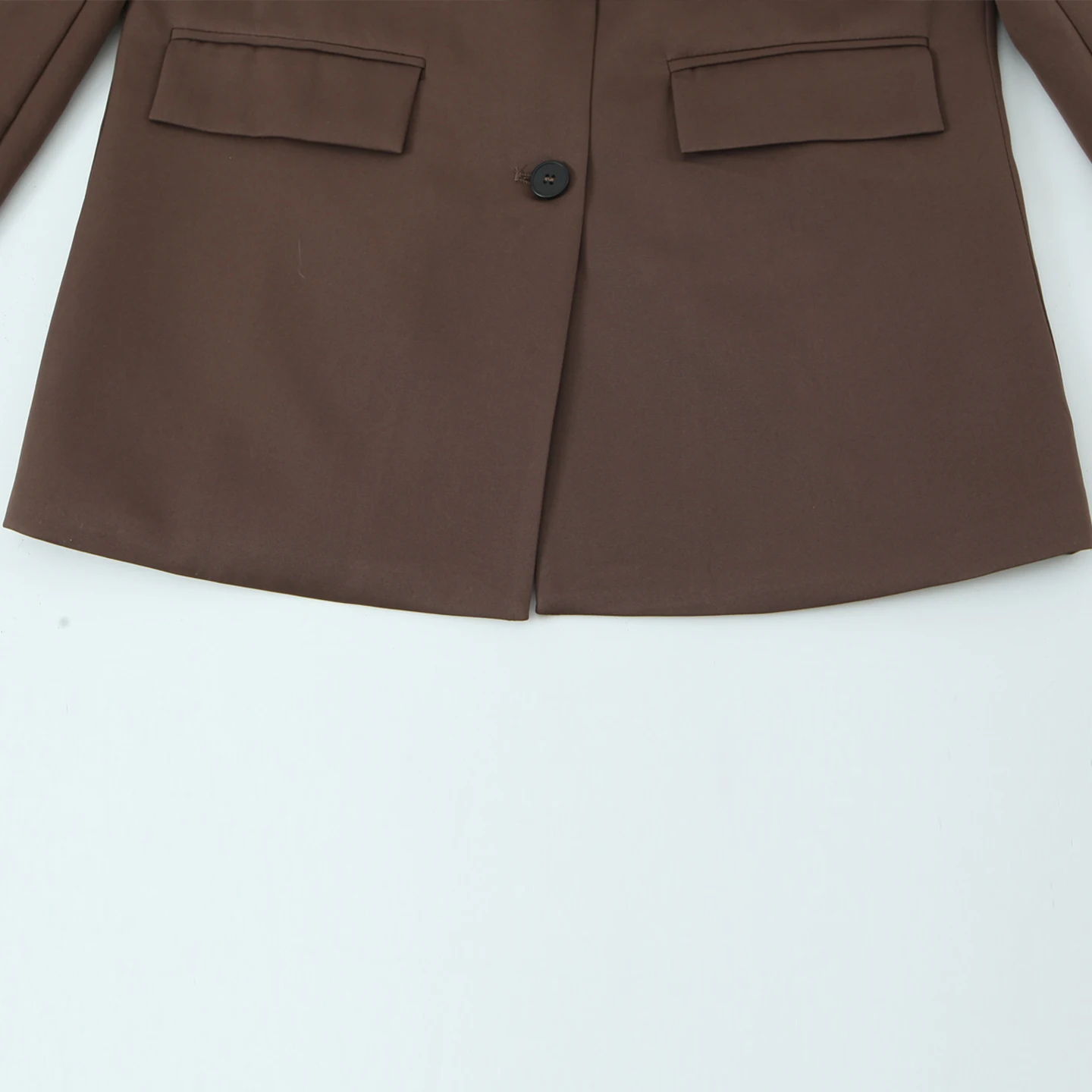 Lässiger langer Sve-Anzug für Damen, Jaet Color Blo Design, pendelfreundliche, faionable Oberbekleidung für die Herbstsaison