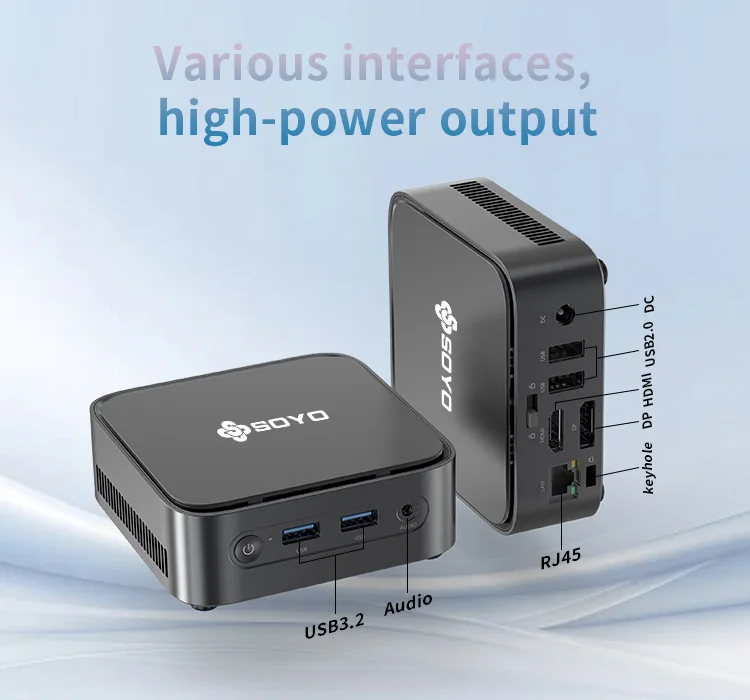Soyo m4 plus2 mini pc 16gb ram 512gb ssd intel twin lak n150