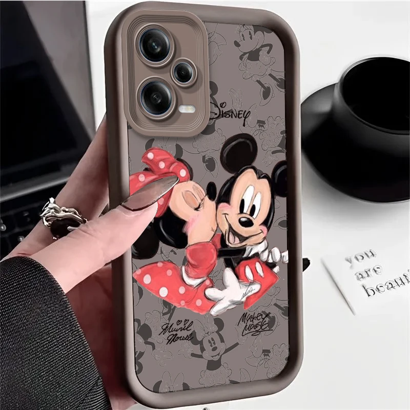 Disney mickey minnie cool für redmi k50 k40 k30 k20 12c 10c 9c 9at 9a ultra pro prime augen leiter telefon hülle