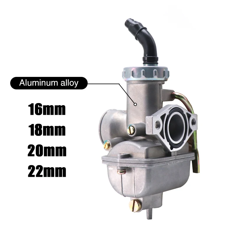 ZSDTRP- Motorcycle Carburetor PZ20 PZ22 Long Handle Manual for Honda XR80 CRF80 2004-2013 Dirt Bike Motocross Accessories