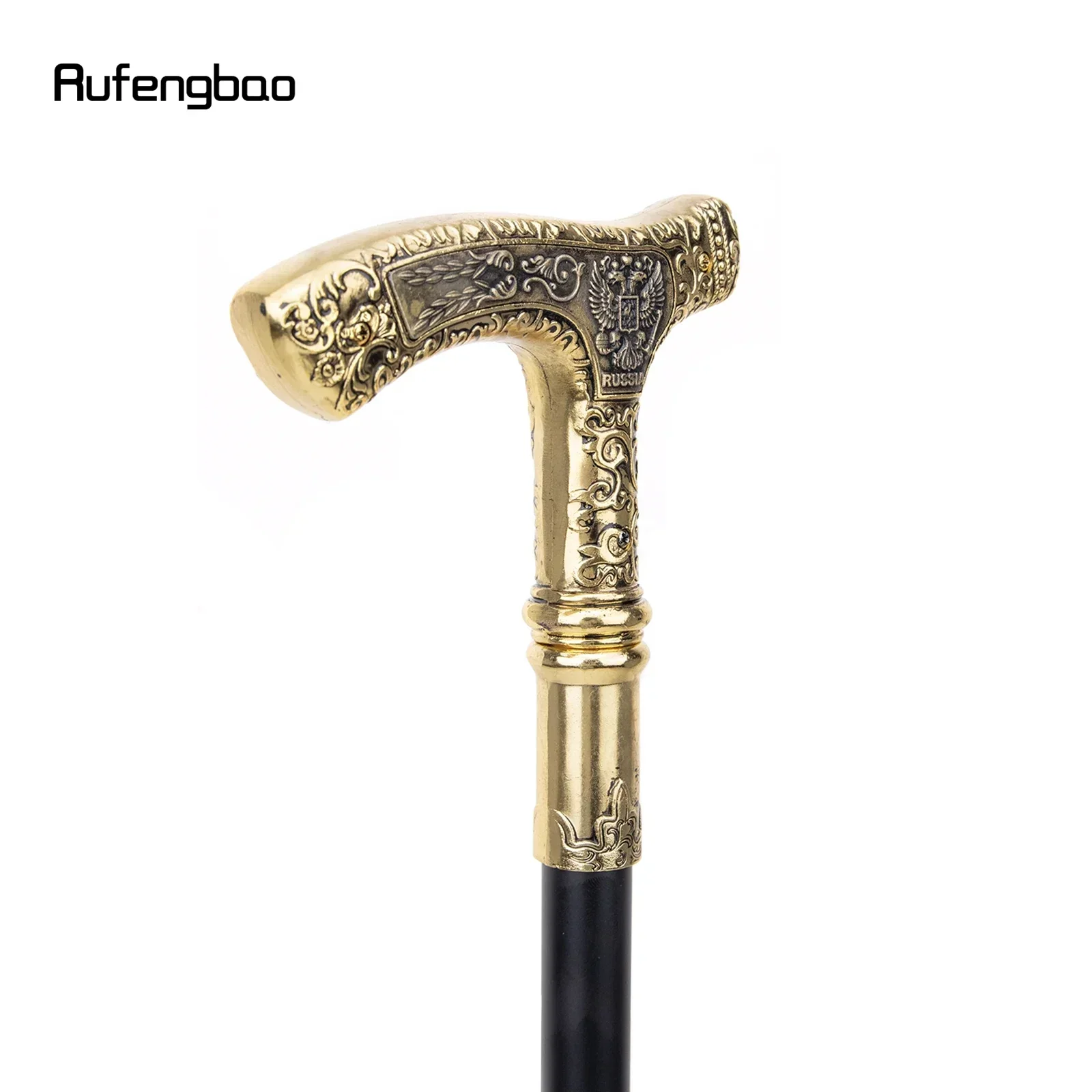 Russia Double Headed Eagle Luxury Pattern Walking Stick Party Fashion Elegant Performance stage Cane 90cm