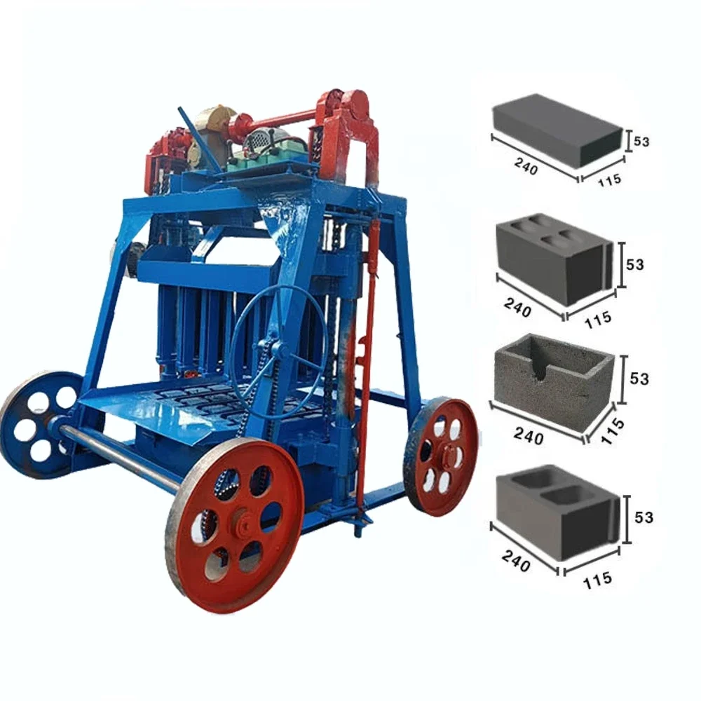 

QYJ-A Cement Concrete Hollow Block Making Machine Price For Automatic Interlocking Brick Making Machine