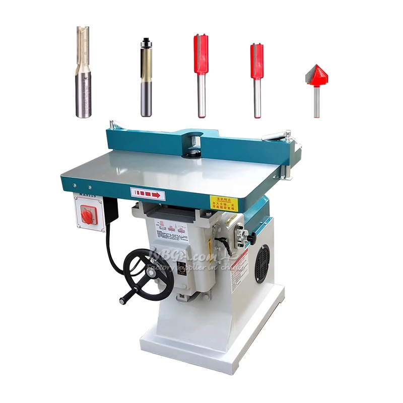 

Вертикальный одноосный фрезерный станок MX5115 для обработки дерева, кромочный фрезер, гравировальный станок, многофункциональный, 18000 об/мин, 2.2 кВт