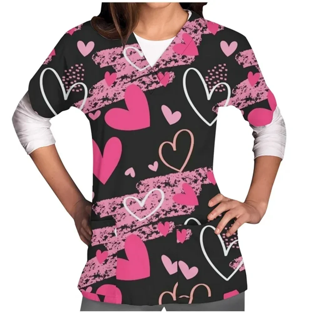 プラスサイズ Vネック レディース カジュアル ルーズフィット 新しいスタイル 花柄 半袖 Tシャツ |   オーバーサイズ ホリデー ウィークエンド トップ