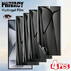 4Pcs Anti Spy Soft Hydrogel Film for Samsung Galaxy S25 S24 S23 S21 S22 Ultra Screen Protector for Samsung Note 20 10 9 8 S10 S9