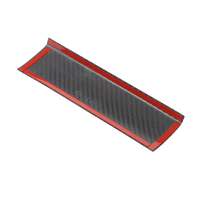 

Real Carbon Fiber Car GPS Screen Below Panel Cover Trim Interior Car Accessories For Land Rover Discovery 4 LR4 2010-2016