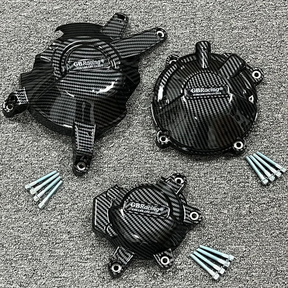 

CB650F Motorcycles Engine protective Cover For HONDA CBR650F 2014-2020 CBR650R 2014-2020 CB650R 2019-2020 Carbon Fiber Printing