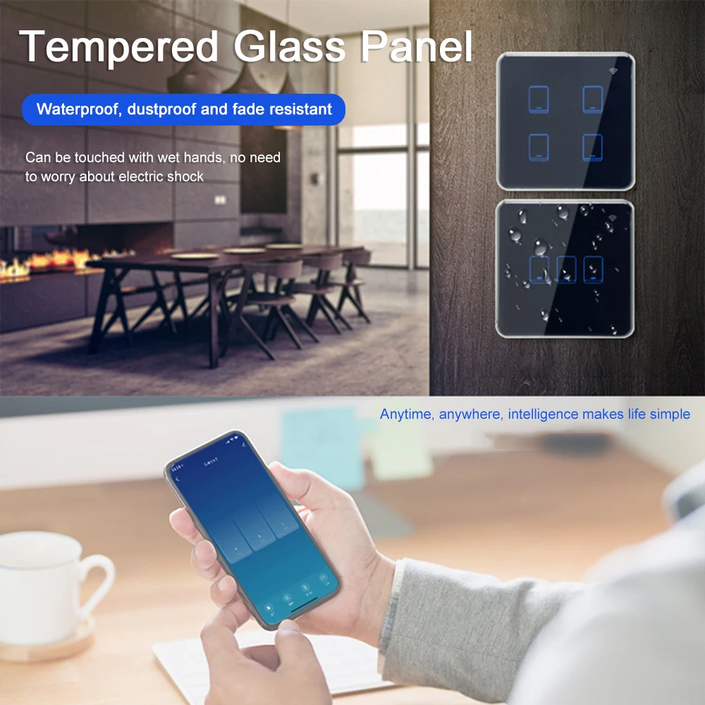 

Сенсорная панель с голосовым управлением Abs Fire Wire All The Way Энергосберегающий помощник без хоста для Os 6.0/Android 4.0 90 250 В переменного тока
