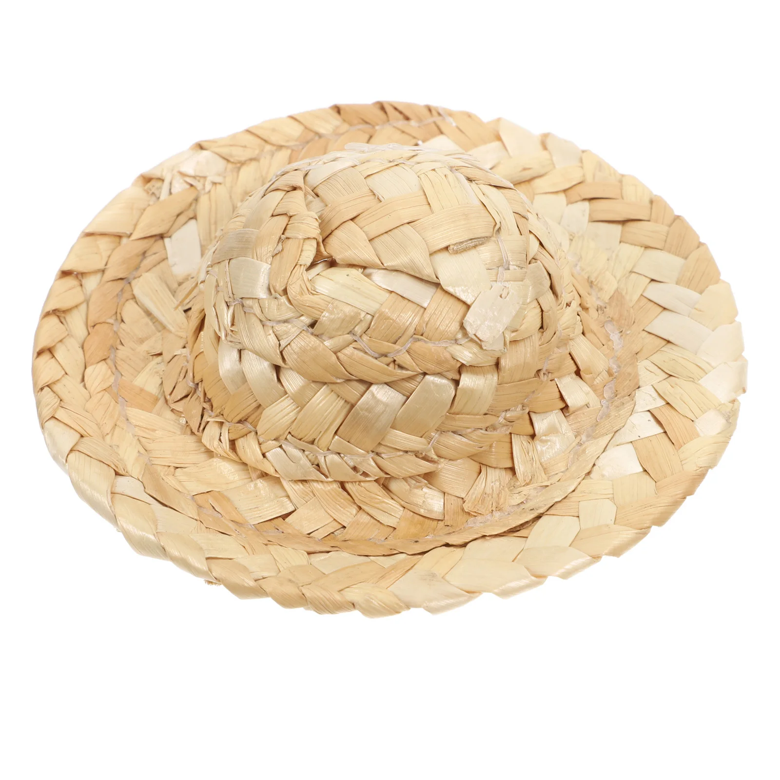 

1pc Painting Straw Hat Diy Art Craft For Creative Decoration Prop Party Supplies Home Decor Gift Art Painting Props