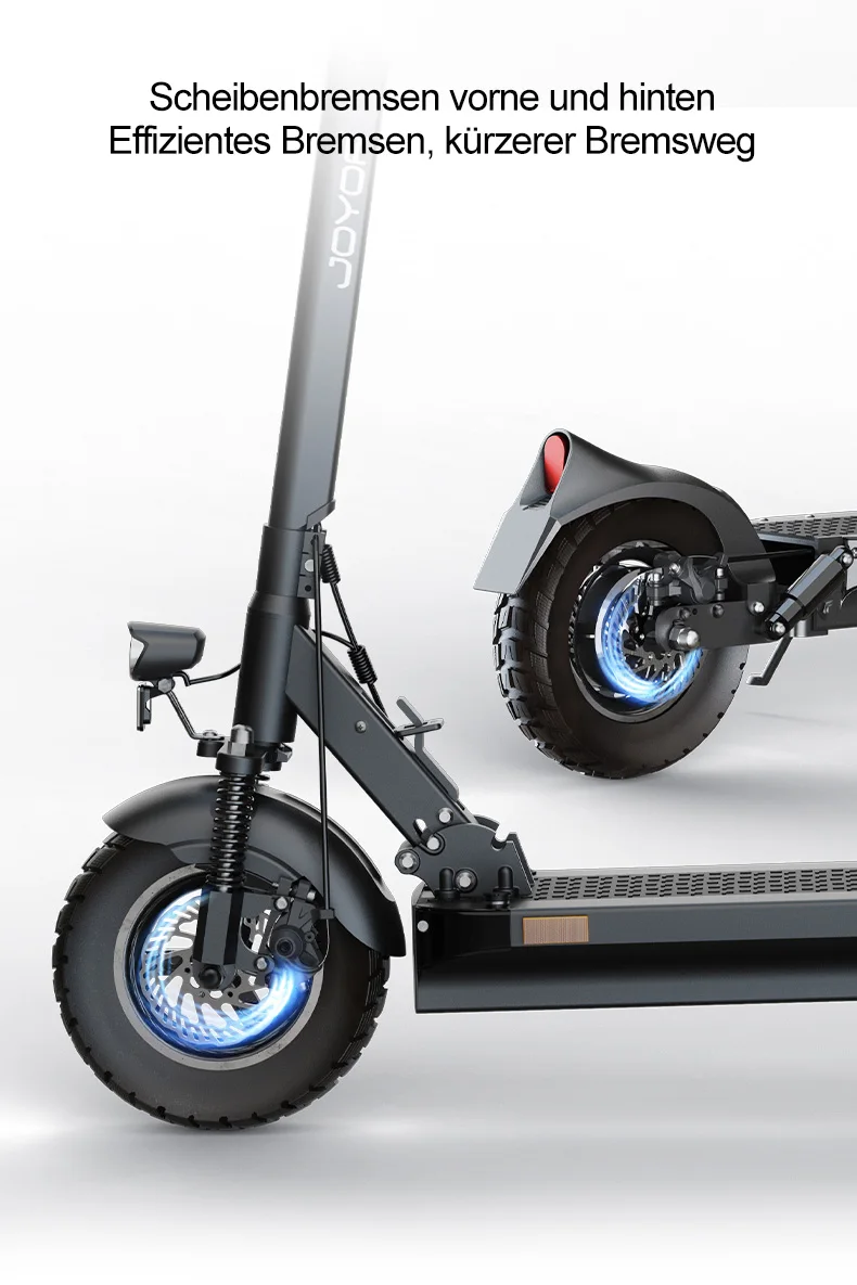 JOYOR Y8-S (ABE) Elektroroller 48V 26AH Akku 110KM Reichweite 10 Zoll Räder Große Kapazität Erwachsenen-City-E-Scooter – Detail 10