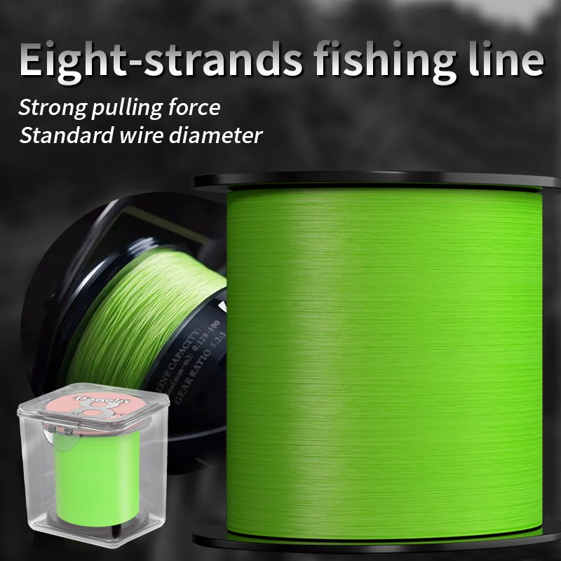 

X8 series includes 500/300-meter durable PE braided fishing lines,featuring strong tensile strength ,high-quality construction.