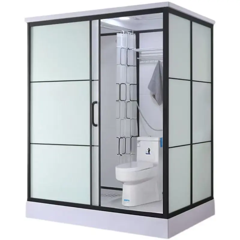 

Integral shower room, toilet, toilet, integrated toilet, bathroom, bathroom, squat pit, household SMC base