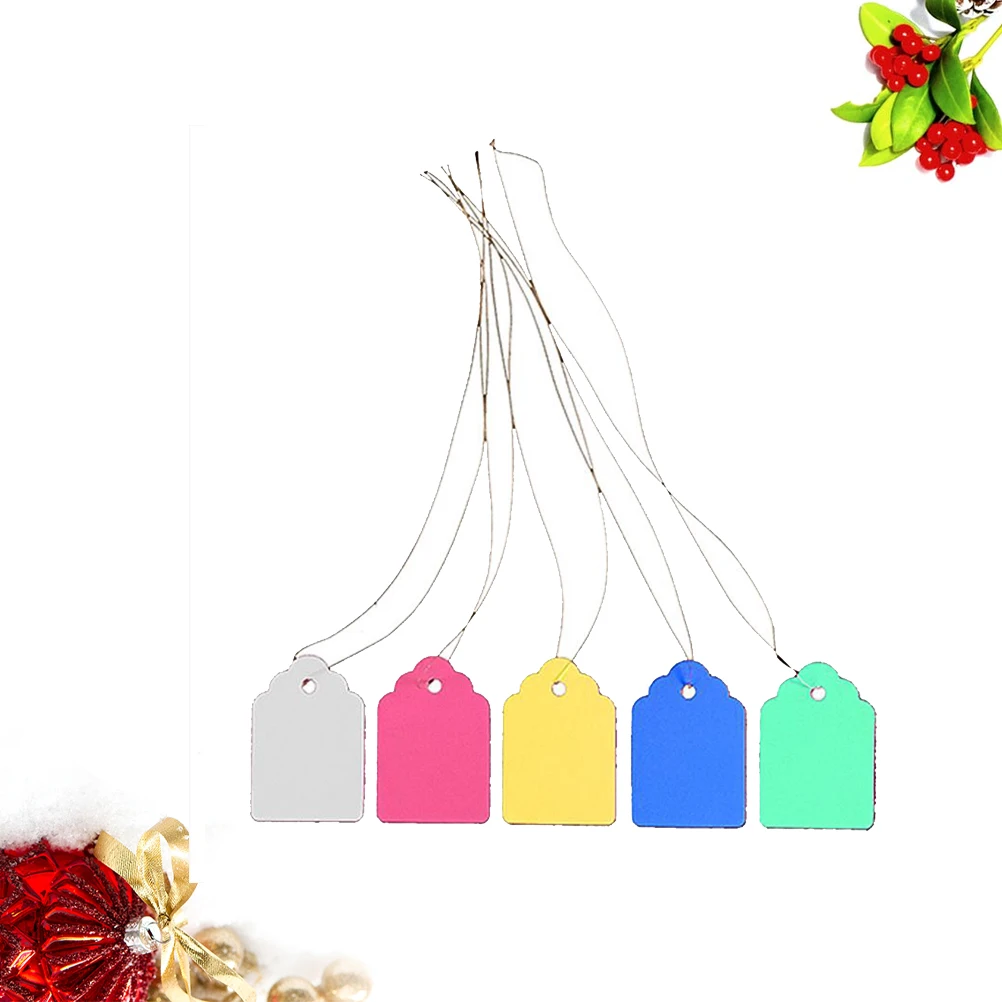 

5 Sets Label Waterproof Gift Tags Garden Labels Markers for Plants Outdoor Plastic