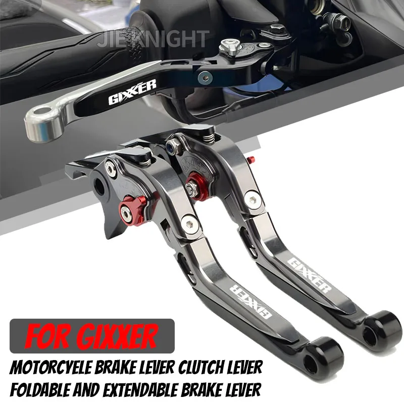 

Motorcycle Accessories Adjustable Extendable Foldable Brake Clutch Levers For GIXXER 250 SF GIXXER 150 125 SF250 2020-2023 2024