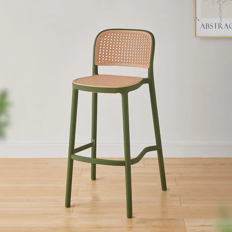 Balcony Wishbone Bar Stools Kitchen Luxury Luxury Outdoor Designer Barstools Bedroom Hairdressing Banqueta Trendy Furniture
