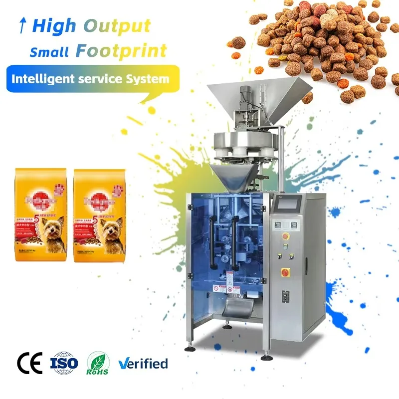 Multi-Function Takeaway Food Packing Coffee Bean Vacuum Design Printing Sausage Roll Packaging Machine
