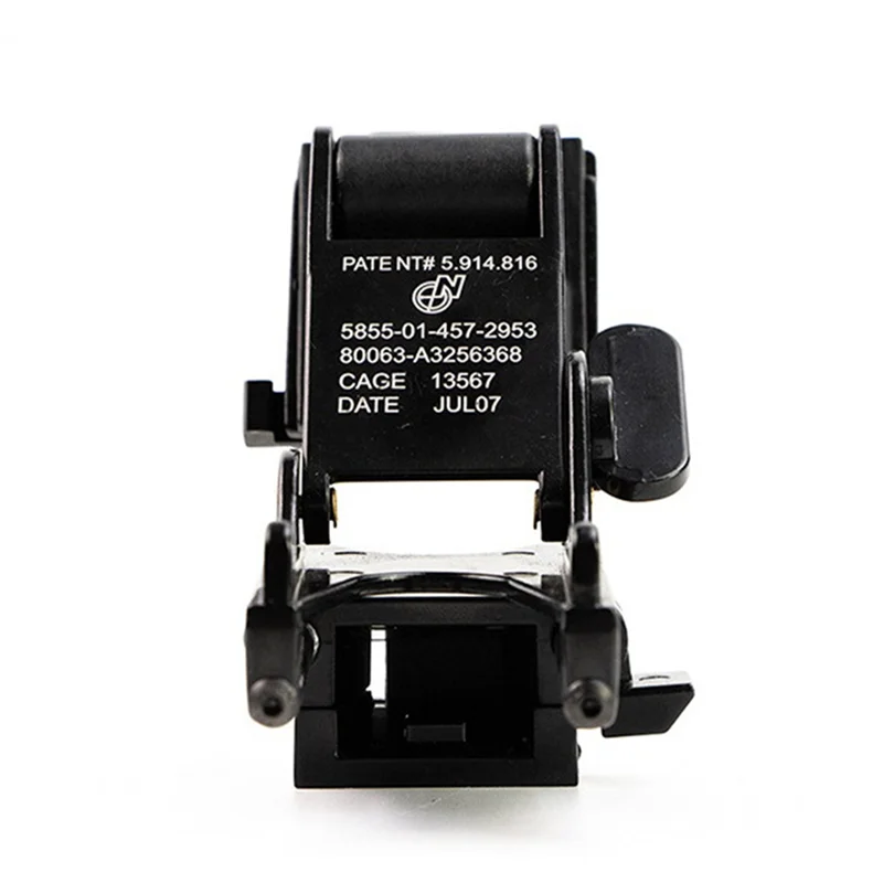 A14M 1 PCS สําหรับหมวกกันน็อก Dumper Night Vision Bracket Universal มัลติฟังก์ชั่สะดวกสีดําสําหรับ M88/MICH2000/LWH