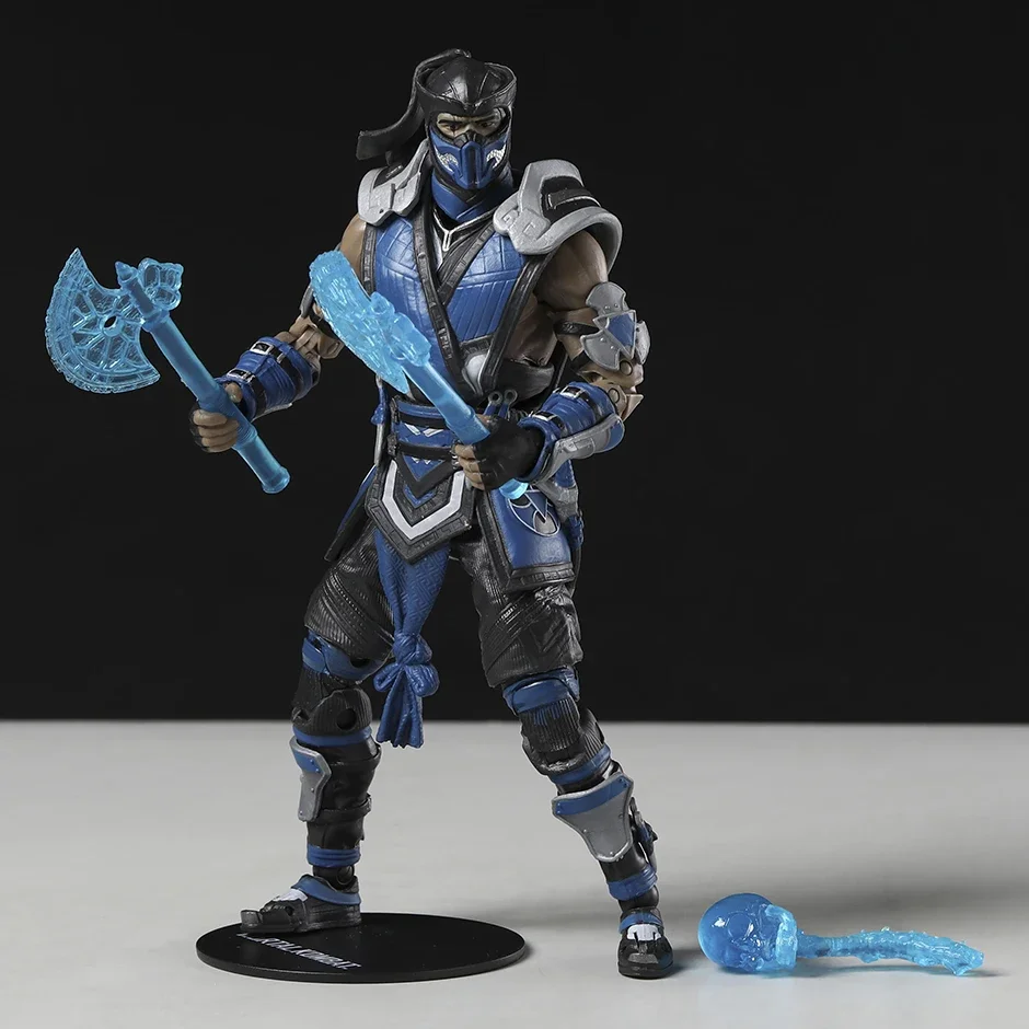 Sub-Zero แมงป่อง 7 นิ้วรูปการกระทําตุ๊กตา PVC ชุดตกแต่งรูปปั้นของขวัญของเล่น