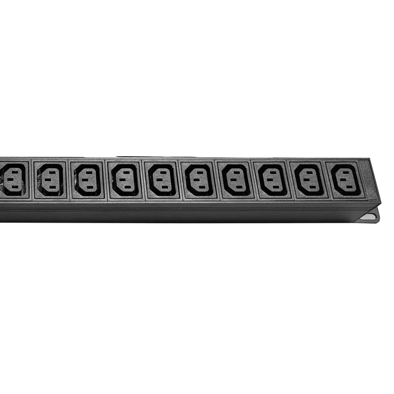L6-30P 10-bit C13 Socket Intelligent PDU SNMP Telnet Monitoring Voltage and Current air Switch Aluminum Alloy Rack Power Socket