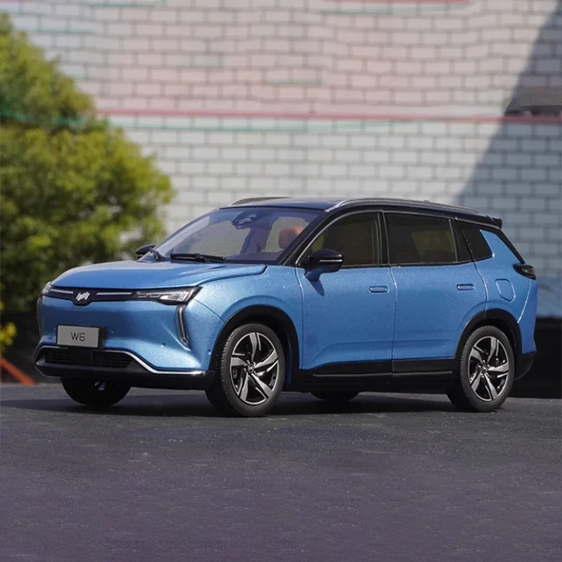 High Simulation 1:18 WELTMEISTER WM W6 Electric SUV Diecast Model For Collection Decoration Toy Gift Souvenir Display