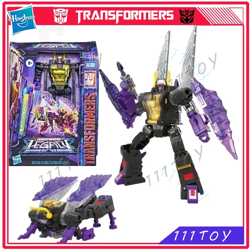 

In Stock Hasbro Transformers Classic Toys Legacy Series Deluxe Class Kickback Action Figure Robot Toy Collectibles Gifts Hobbies