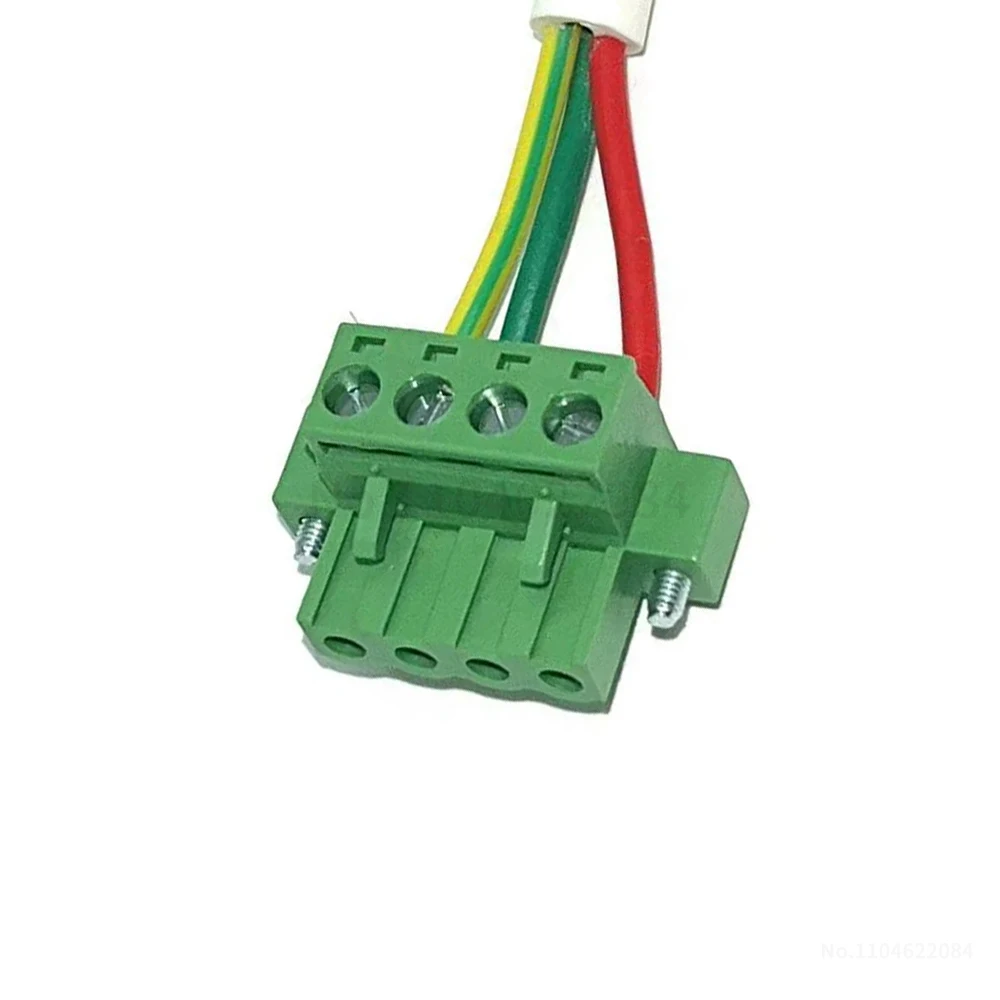 (5 pcs) KF 2EDGKM 5.08mm 5.0mm Plug-in green terminal block PCB wiring plug with flange fixing 2~24P 15EDGKM 5.0 / 5.08