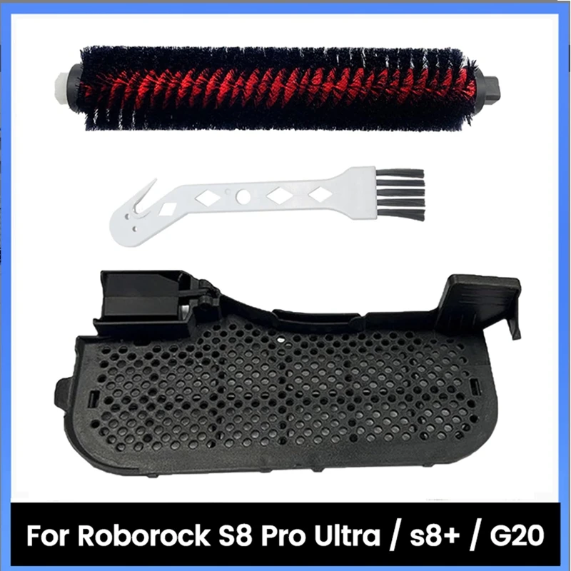 ل Roborock S8 Pro Ultra / S8 + روبوت فراغ قاعدة محطة تصفية المصارف استبدال أجزاء عالية السرعة حوض فرشاة التنظيف الذاتي