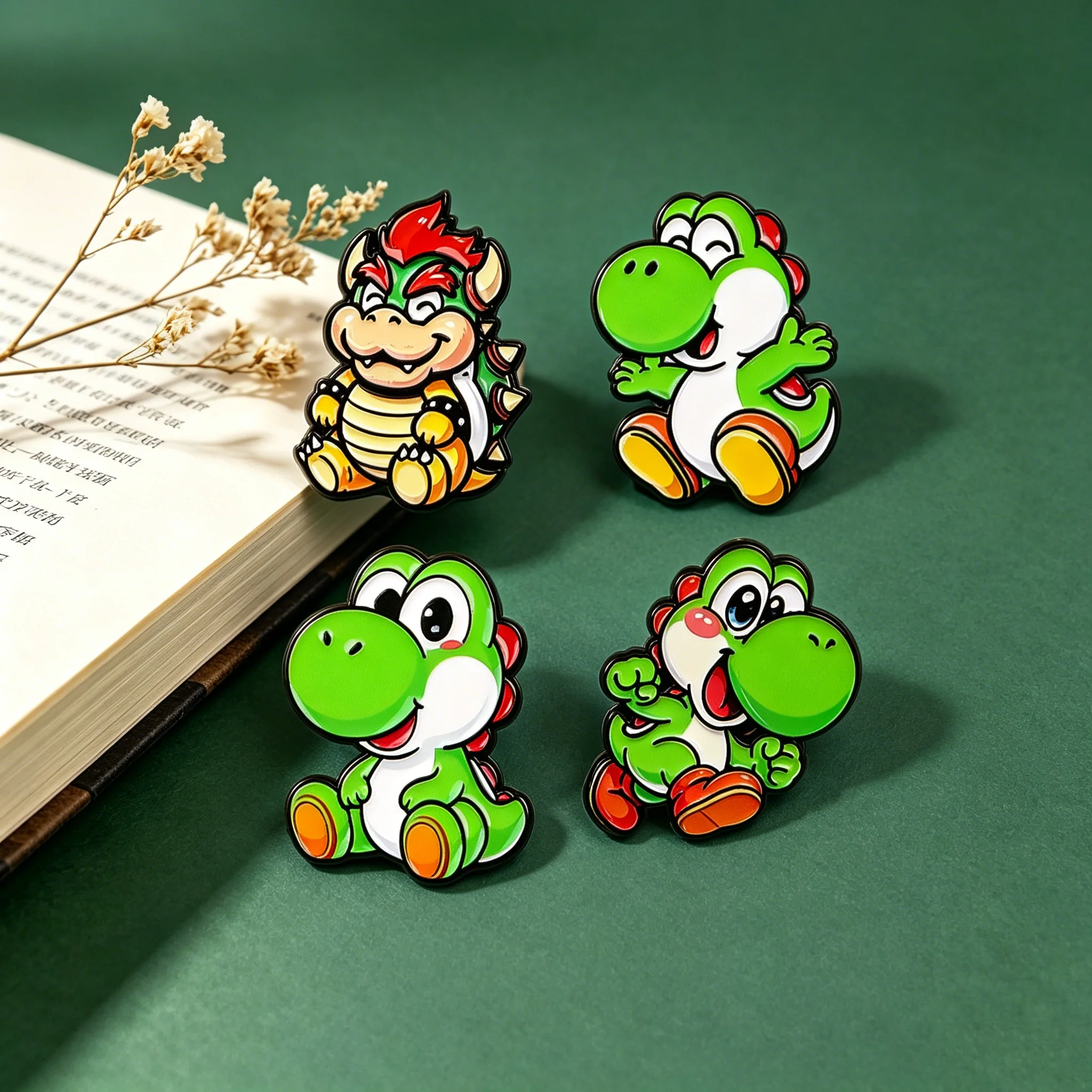 Niedliche Dinosaurier-Emaille-Anstecknadeln, Spiel-Broschen für Damen, Kragen- und Reversnadeln, Rucksack- und Taschenabzeichen, Partygeschenke, Kleidungszubehör