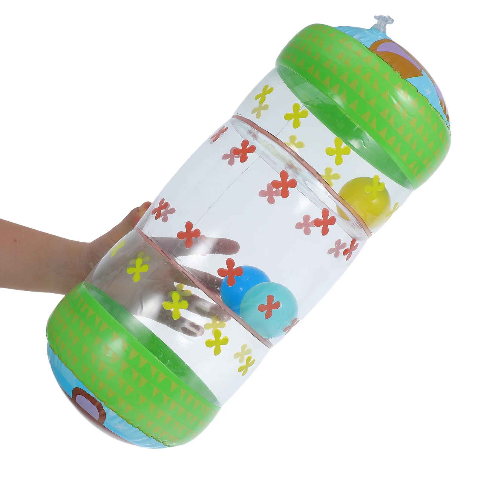 

Learn to Climb Bell Crawling Toys Inflatable Learning Funny for Kids Helper Rollng